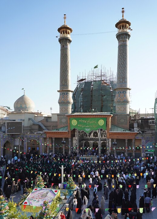 گزارش تصویری/  اجتماع خادمان آستان مقدس حضرت عبدالعظیم(ع)