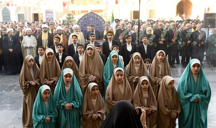 گزارش تصویری/  اجتماع خادمان آستان مقدس حضرت عبدالعظیم(ع)