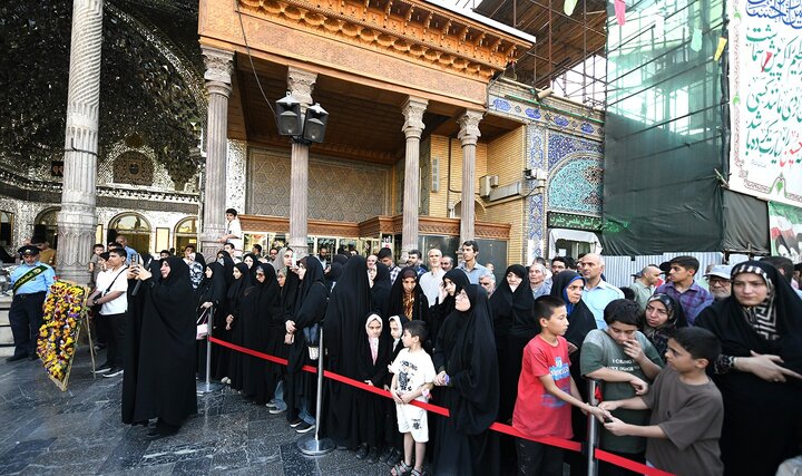 گزارش تصویری/  اجتماع خادمان آستان مقدس حضرت عبدالعظیم(ع)