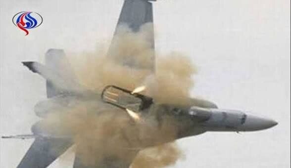 Tinamaan ang F-15