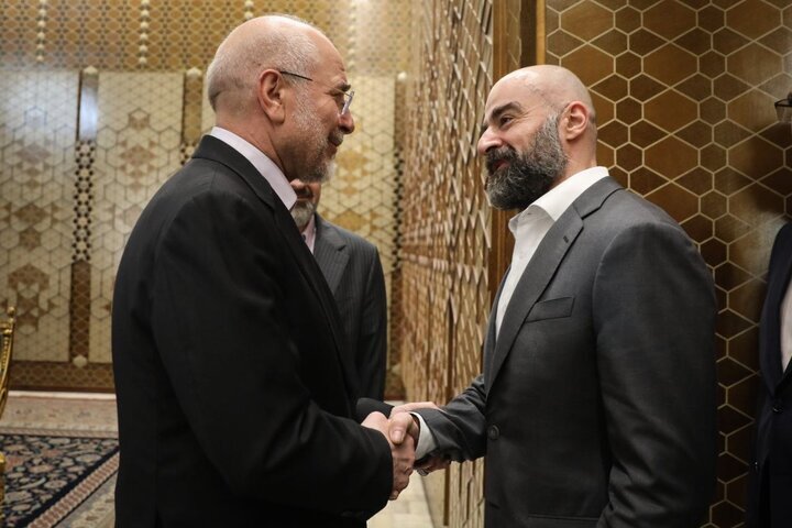 بافڵ تاڵەبانی چاوی بە قاڵیباف کەوت