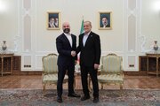 بافڵ تاڵەبانی چاوی بە سەرۆک کۆماری ئێران کەوت