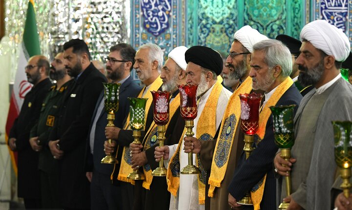 گزارش تصویری/ مراسم ویژه خطبه‌خوانی ولادت حضرت عبدالعظیم(ع)