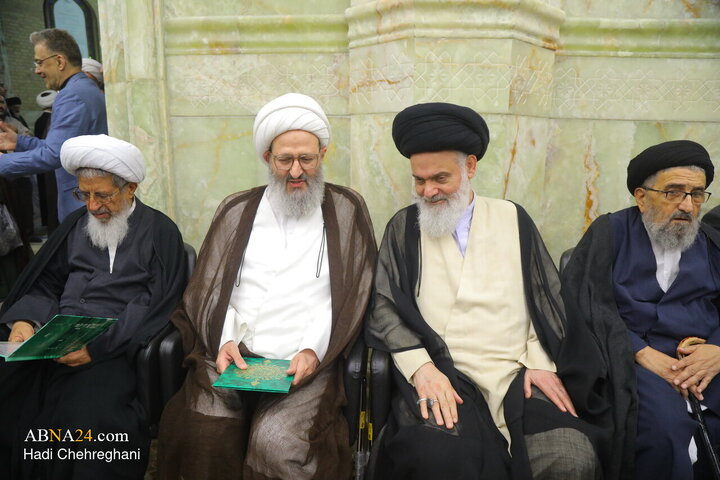 مراسم دومین سالگرد ارتحال حضرت آیت‌الله محفوظی