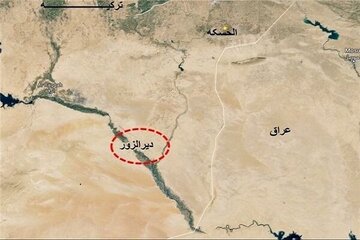 انفجار در حومه دیرالزور سوریه