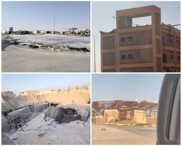 Pinsala sa base ng Amerika sa Kuwait