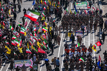 Iran: An Gudanar Da Atisayen Jarumai Masu Sadaukarwa Na Iran (Joan Fadaa) + Hotuna 2