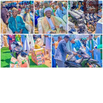 কানোতে মহানবী (সা.)-এর প্রতি ভালোবাসার বহিঃপ্রকাশ: মহানবী (সা.) ও আহলে বাইত (আ.)-এর নামের সাথে মিল থাকা ব্যক্তিদের মাঝে ব্যাপকভাবে উপহার বিতরণ