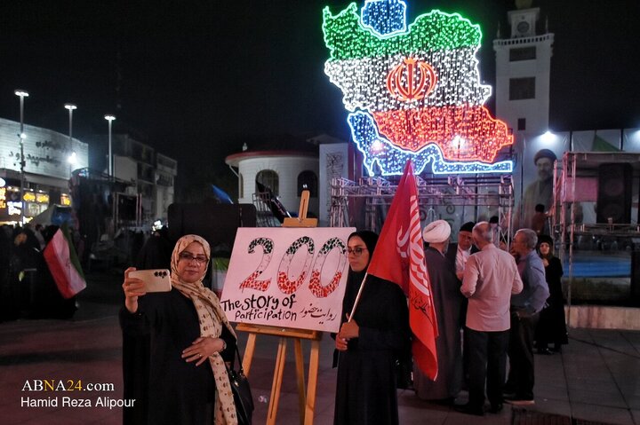 Photos: 200th night of Iranian public gathering in Rasht