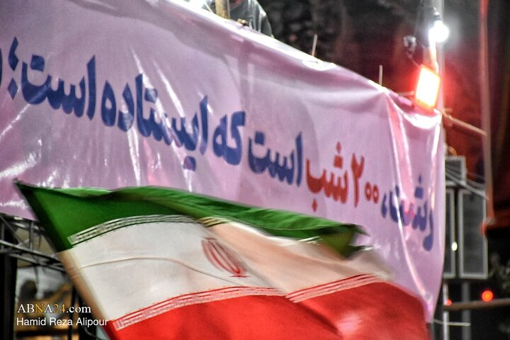 Photos: 200th night of Iranian public gathering in Rasht