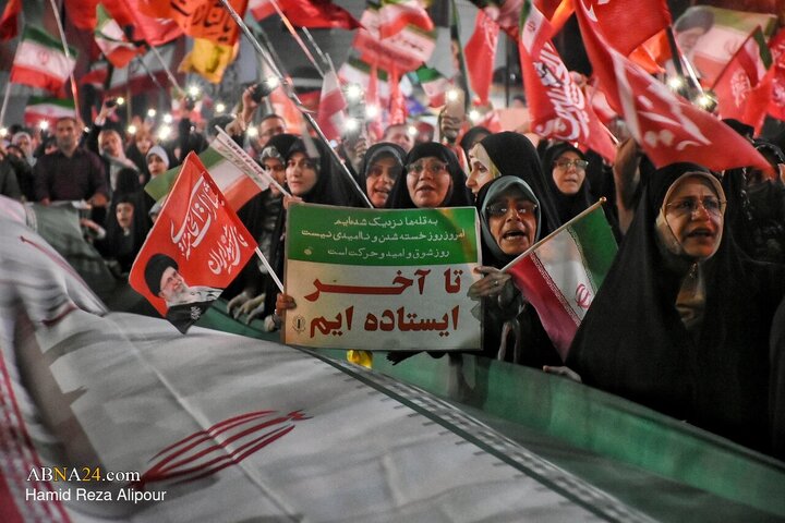 Photos: 200th night of Iranian public gathering in Rasht