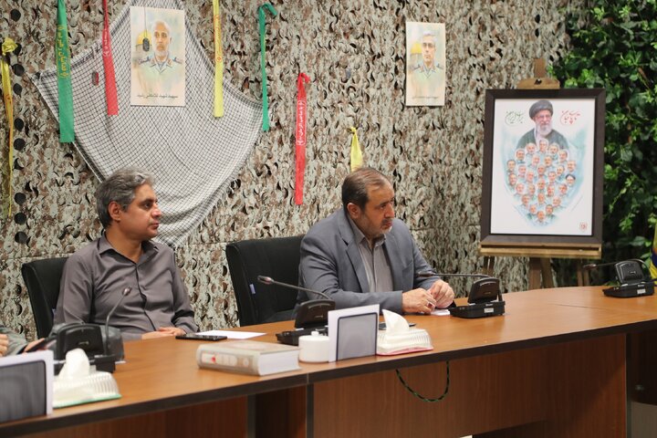 تصاویر/  نشست خبری چهل و ششمین سالگرد هفته دفاع مقدس