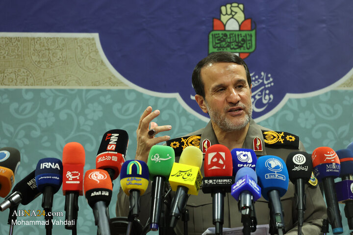 نشست خبری سالگرد هفته دفاع مقدس