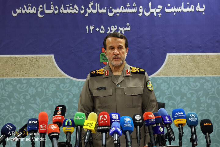 نشست خبری سالگرد هفته دفاع مقدس