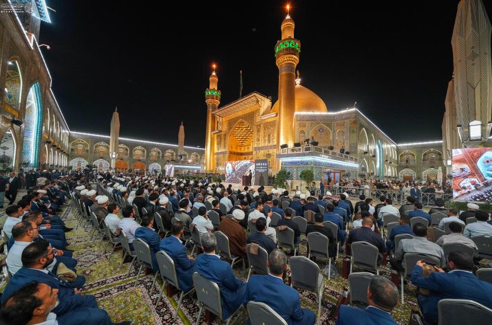 Programs marking 1000th anniversary of Najaf Seminary establishment launched at Imam Ali Shrine