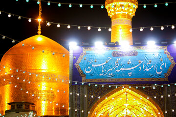Photos: Razavi Holy Shrine on eve of Imam Hasan al-Askari birth anniversary