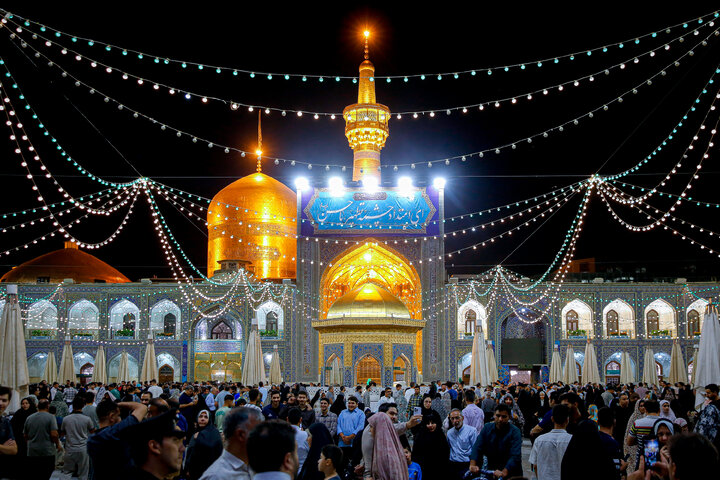 Photos: Razavi Holy Shrine on eve of Imam Hasan al-Askari birth anniversary