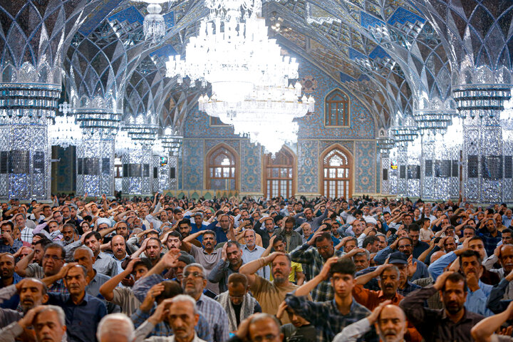 Photos: Razavi Holy Shrine on eve of Imam Hasan al-Askari birth anniversary