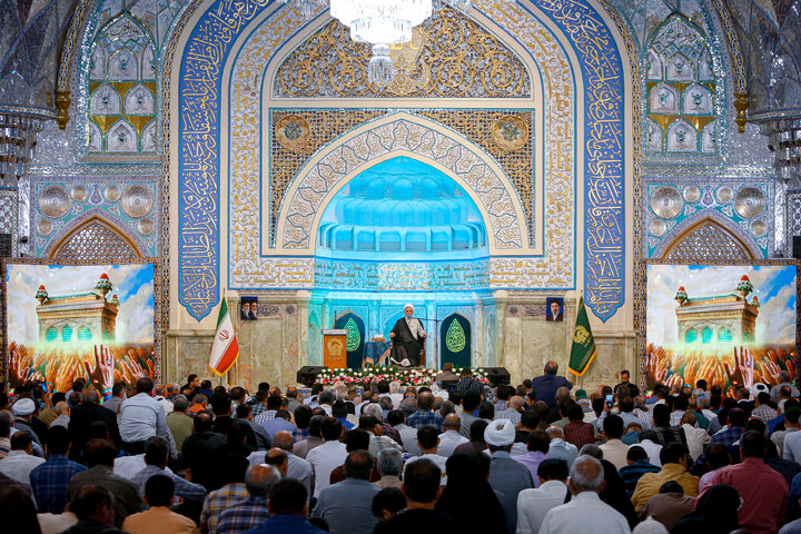 Photos: Razavi Holy Shrine on eve of Imam Hasan al-Askari birth anniversary