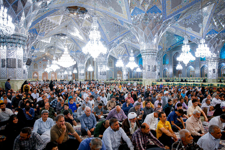 Photos: Razavi Holy Shrine on eve of Imam Hasan al-Askari birth anniversary