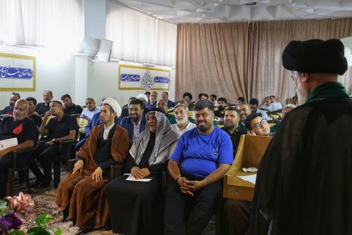Photos: Permission ritual for Mawkib owners to serve pilgrims of Hazrat Masoumeh holy shrine
