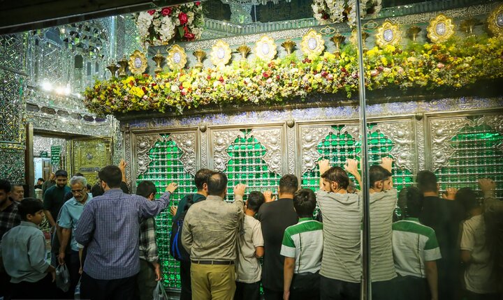 گزارش تصویری/  جشن میلاد امام حسن عسکری(ع) در آستان حضرت عبدالعظیم(ع)