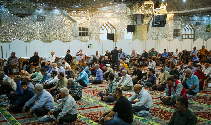 گزارش تصویری/  جشن میلاد امام حسن عسکری(ع) در آستان حضرت عبدالعظیم(ع)