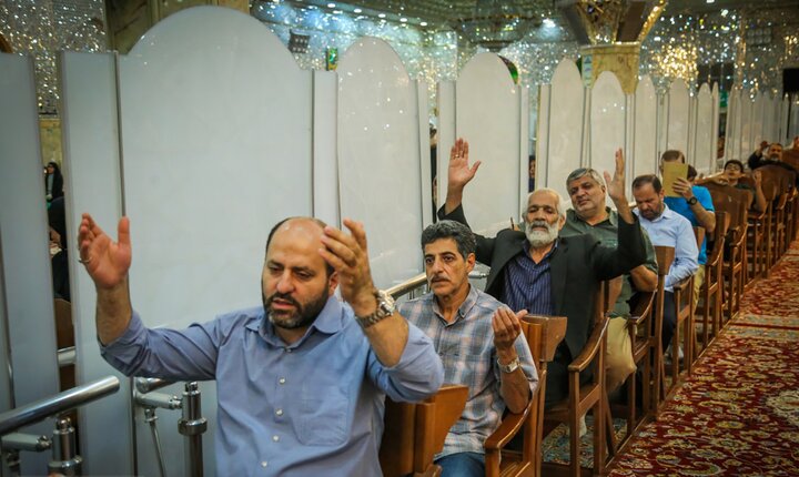گزارش تصویری/  جشن میلاد امام حسن عسکری(ع) در آستان حضرت عبدالعظیم(ع)