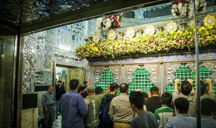گزارش تصویری/  جشن میلاد امام حسن عسکری(ع) در آستان حضرت عبدالعظیم(ع)