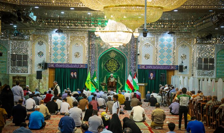 گزارش تصویری/  جشن میلاد امام حسن عسکری(ع) در آستان حضرت عبدالعظیم(ع)