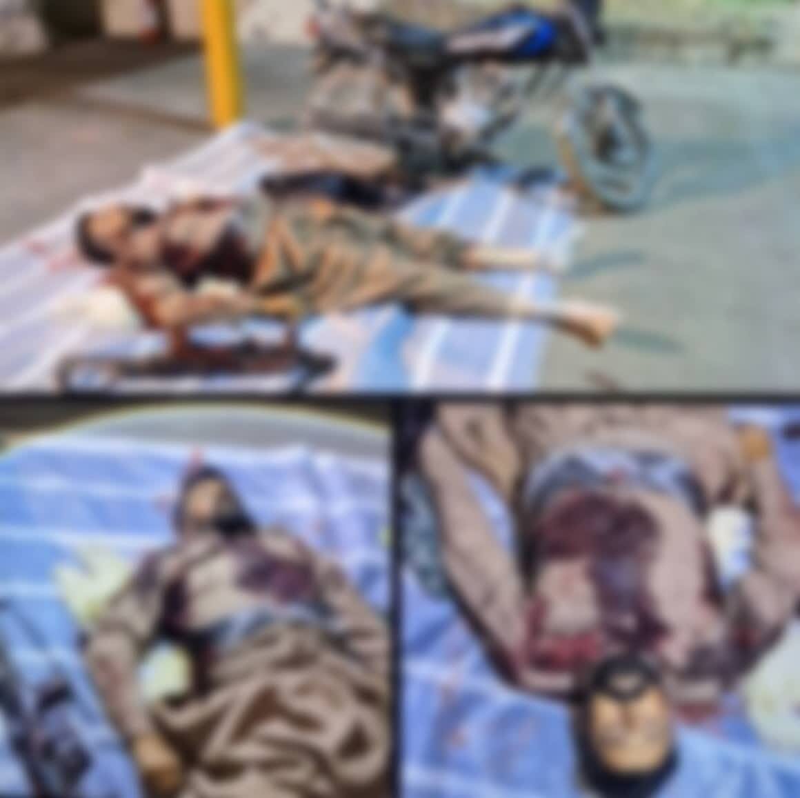 Nawasak ang tatlong sentro ng terorismo