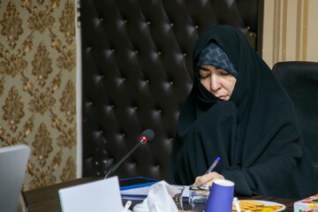 گزارش تصویری | دیدار هیئت «زنان جبهه مقاومت و فضیلت در عراق» با دبیرکل مجمع جهانی اهل‌بیت(ع)