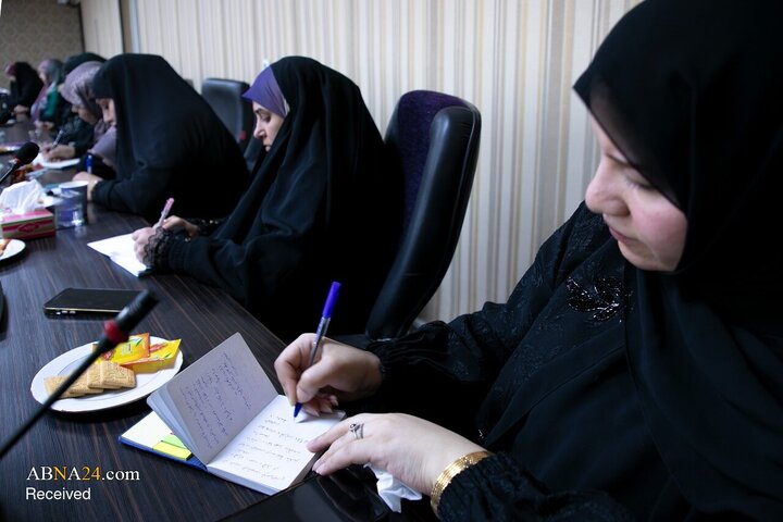 دیدار هیئت «زنان جبهه مقاومت و فضیلت در عراق» با دبیرکل مجمع جهانی اهل‌بیت(ع)