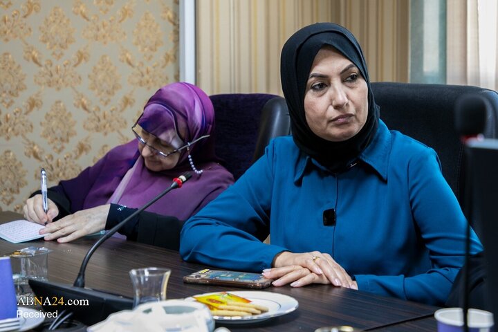 دیدار هیئت «زنان جبهه مقاومت و فضیلت در عراق» با دبیرکل مجمع جهانی اهل‌بیت(ع)