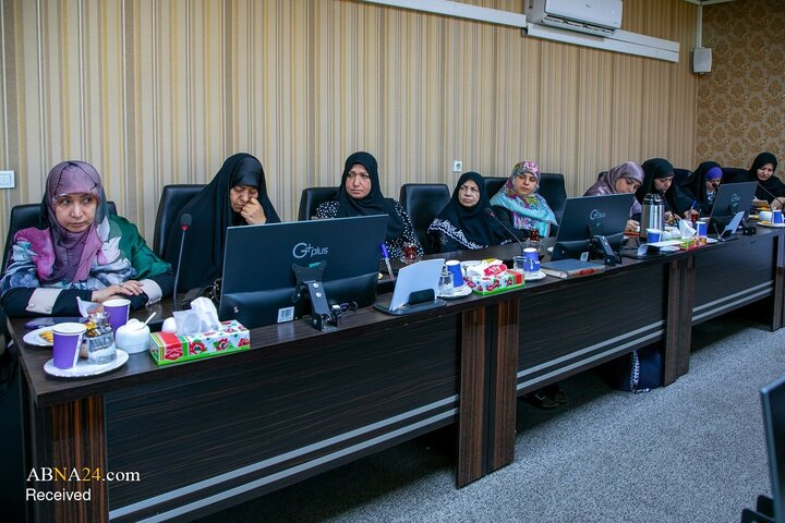 دیدار هیئت «زنان جبهه مقاومت و فضیلت در عراق» با دبیرکل مجمع جهانی اهل‌بیت(ع)
