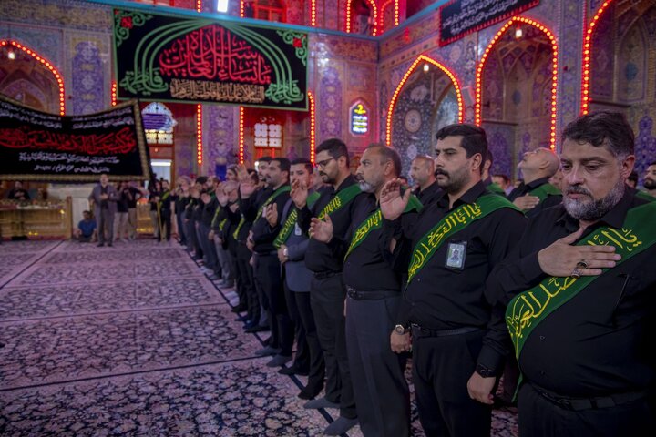 تقرير مصور/ خدمة العتبتين المقدستين يحيون ذكرى شهادة السيدة الزهراء (عليها السلام)