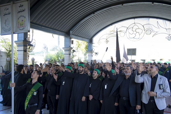 تقرير مصور/ خدمة العتبتين المقدستين يحيون ذكرى شهادة السيدة الزهراء (عليها السلام)