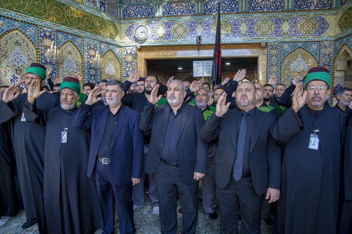 تقرير مصور/ خدمة العتبتين المقدستين يحيون ذكرى شهادة السيدة الزهراء (عليها السلام)