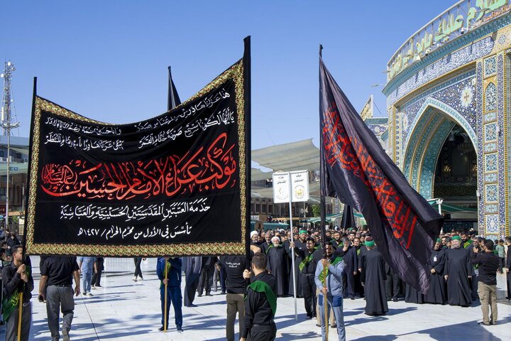 تقرير مصور/ خدمة العتبتين المقدستين يحيون ذكرى شهادة السيدة الزهراء (عليها السلام)