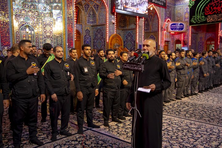 تقرير مصور/ خدمة العتبتين المقدستين يحيون ذكرى شهادة السيدة الزهراء (عليها السلام)