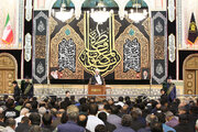 Photos: First mourning ceremony of Hazrat Masoumeh at Qom holy shrine