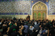 Photos: Mourning ceremonies of religious Hey'ats from Mashhad and Qom at Hazrat Masoumeh holy shrine