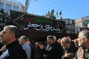 Foto Xəbər / Həzrət Fatimə Məsumənin (səlamullahi əleyha) şəhadət günü əzadarlıq edənlərin yürüşü
