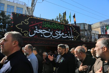 Foto Xəbər / Həzrət Fatimə Məsumənin (səlamullahi əleyha) şəhadət günü əzadarlıq edənlərin yürüşü