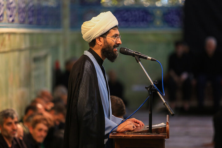 Photos: Mourning ceremonies of religious Hey'ats from Mashhad and Qom at Hazrat Masoumeh holy shrine