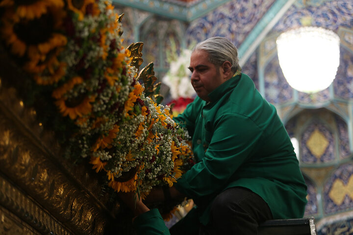 Photos: Mourning ceremonies of religious Hey'ats from Mashhad and Qom at Hazrat Masoumeh holy shrine