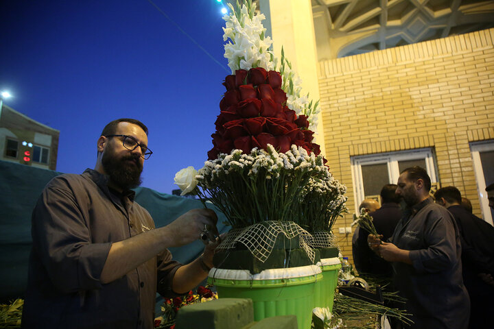 Photos: Mourning ceremonies of religious Hey'ats from Mashhad and Qom at Hazrat Masoumeh holy shrine