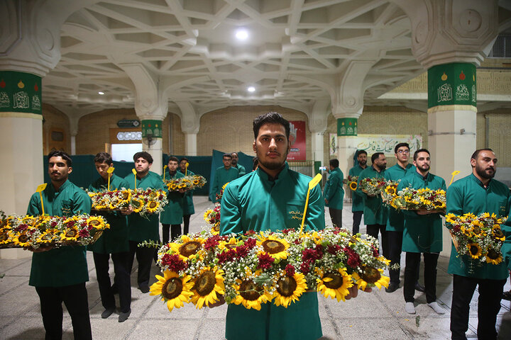 Photos: Mourning ceremonies of religious Hey'ats from Mashhad and Qom at Hazrat Masoumeh holy shrine
