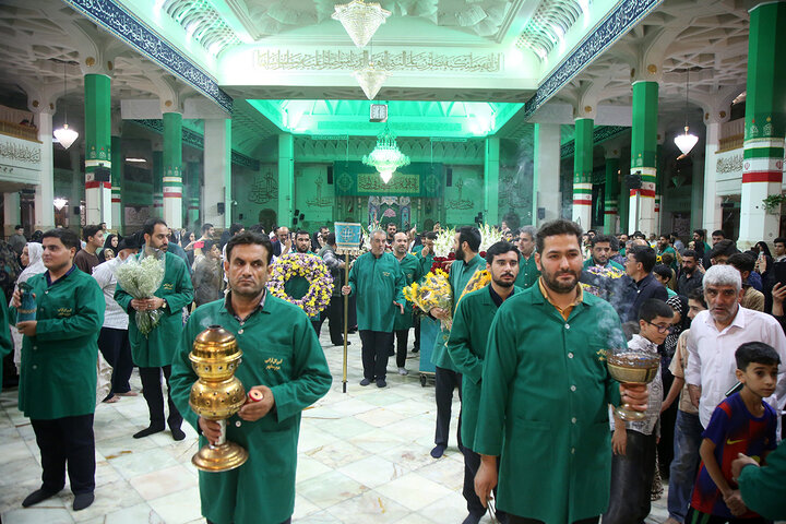 Photos: Mourning ceremonies of religious Hey'ats from Mashhad and Qom at Hazrat Masoumeh holy shrine