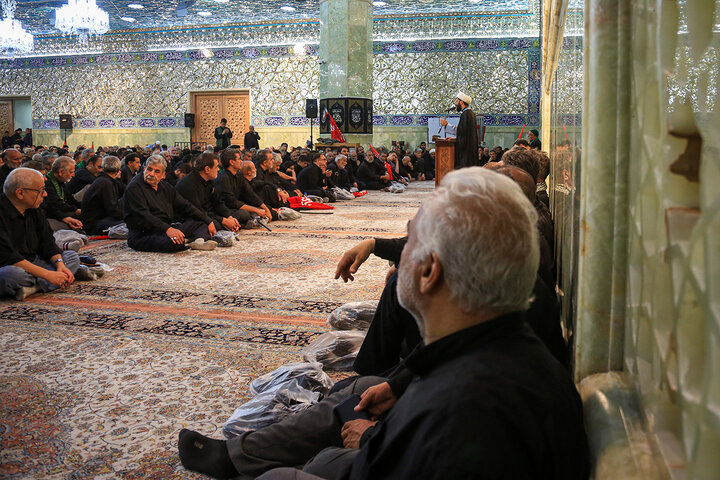Photos: Mourning ceremonies of religious Hey'ats from Mashhad and Qom at Hazrat Masoumeh holy shrine